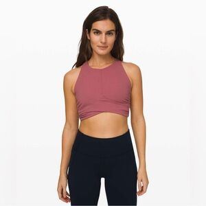 Lululemon Always Align Bra Moss Rose